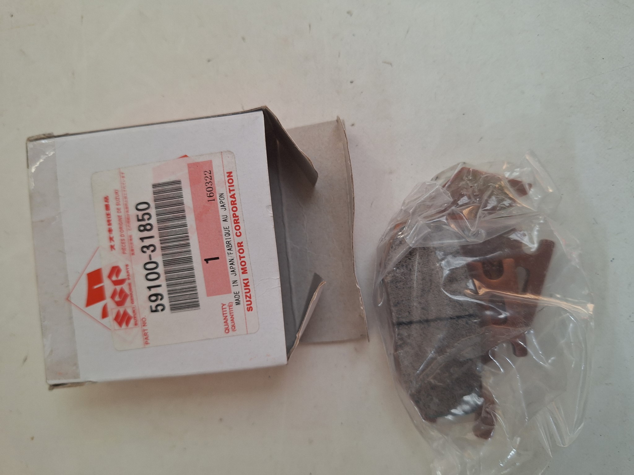 Picture of SUZUKI  BREMSBELAG. SATZ  59100-31850